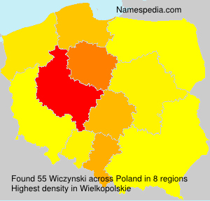 Surname Wiczynski in Poland Surname Wiczynski in Poland