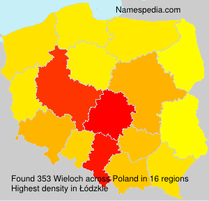 Surname Wieloch in Poland Surname Wieloch in Poland