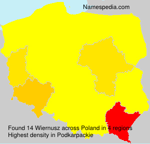 Surname Wiernusz in Poland Surname Wiernusz in Poland