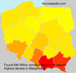 Surname Wiktor in Poland Surname Wiktor in Poland