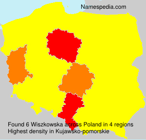Surname Wiszkowska in Poland Surname Wiszkowska in Poland