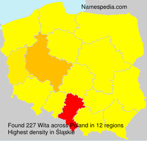 Surname Wita in Poland Surname Wita in Poland