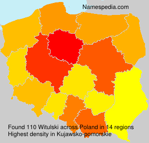 Surname Witulski in Poland Surname Witulski in Poland