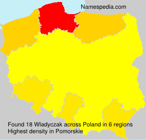 Surname Wladyczak in Poland Surname Wladyczak in Poland