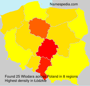 Surname Wlodara in Poland Surname Wlodara in Poland