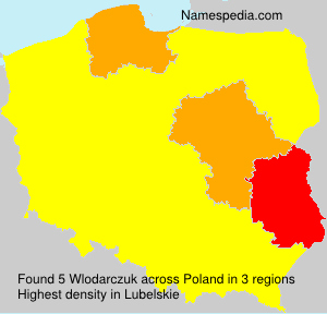 Surname Wlodarczuk in Poland Surname Wlodarczuk in Poland