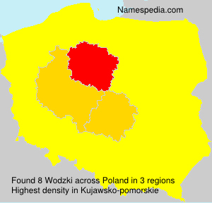 Surname Wodzki in Poland Surname Wodzki in Poland