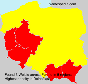 Surname Wojcio in Poland Surname Wojcio in Poland