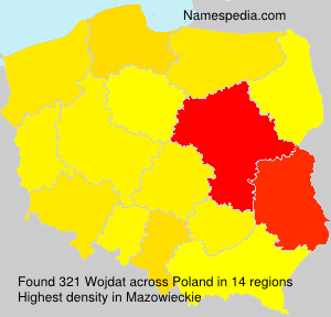 Surname Wojdat in Poland Surname Wojdat in Poland