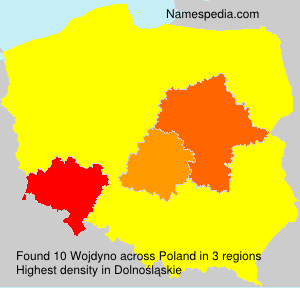 Surname Wojdyno in Poland Surname Wojdyno in Poland