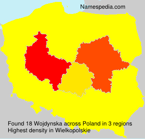 Surname Wojdynska in Poland Surname Wojdynska in Poland