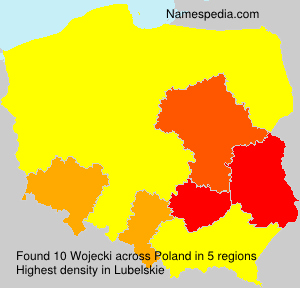 Surname Wojecki in Poland Surname Wojecki in Poland
