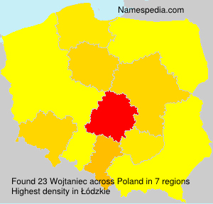 Surname Wojtaniec in Poland Surname Wojtaniec in Poland