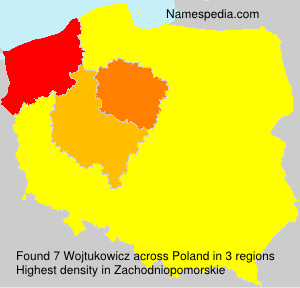 Surname Wojtukowicz in Poland Surname Wojtukowicz in Poland