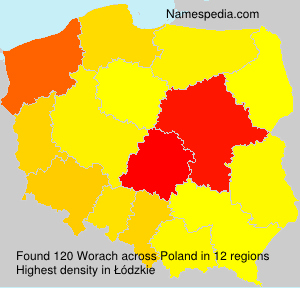 Surname Worach in Poland