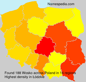 Surname Wosko in Poland Surname Wosko in Poland