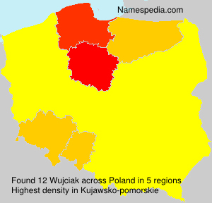 Surname Wujciak in Poland Surname Wujciak in Poland