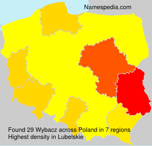 Surname Wybacz in Poland Surname Wybacz in Poland