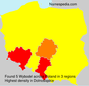 Surname Wybodel in Poland