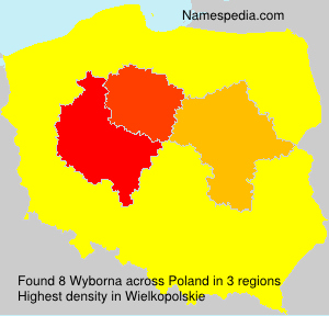 Surname Wyborna in Poland