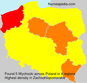 Surname Wychocki in Poland Surname Wychocki in Poland