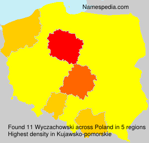 Surname Wyczachowski in Poland Surname Wyczachowski in Poland