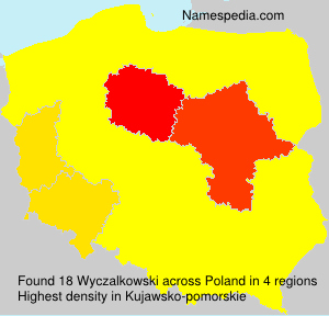 Surname Wyczalkowski in Poland