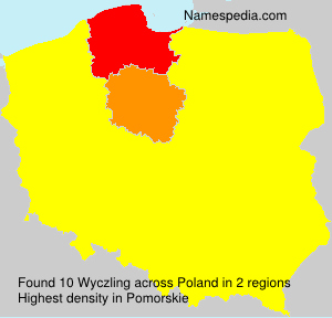 Surname Wyczling in Poland Surname Wyczling in Poland