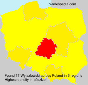 Surname Wylazlowski in Poland Surname Wylazlowski in Poland