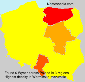 Surname Wynar in Poland Surname Wynar in Poland