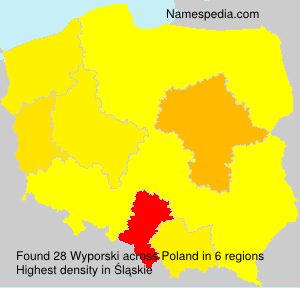 Surname Wyporski in Poland Surname Wyporski in Poland