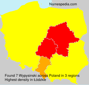 Surname Wypysinski in Poland Surname Wypysinski in Poland