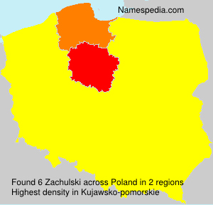 Surname Zachulski in Poland Surname Zachulski in Poland