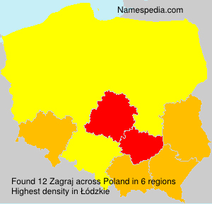Surname Zagraj in Poland Surname Zagraj in Poland