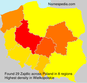 Surname Zajdlic in Poland Surname Zajdlic in Poland