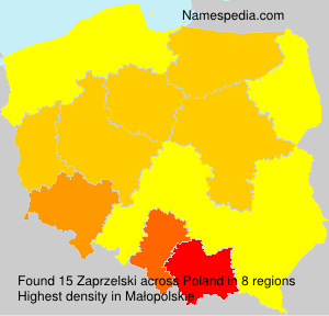 Surname Zaprzelski in Poland Surname Zaprzelski in Poland