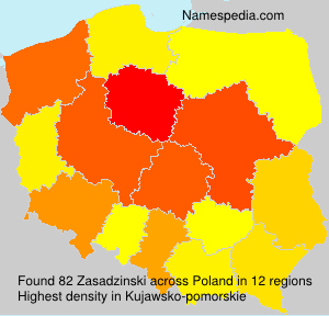 Surname Zasadzinski in Poland Surname Zasadzinski in Poland
