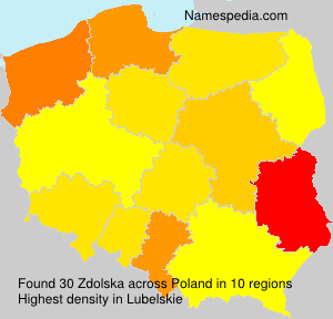 Surname Zdolska in Poland Surname Zdolska in Poland