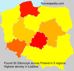 Surname Zdonczyk in Poland Surname Zdonczyk in Poland