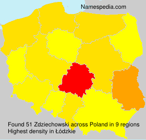 Surname Zdziechowski in Poland Surname Zdziechowski in Poland