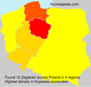 Surname Zeglarski in Poland Surname Zeglarski in Poland
