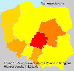 Surname Zeleszkiewicz in Poland Surname Zeleszkiewicz in Poland