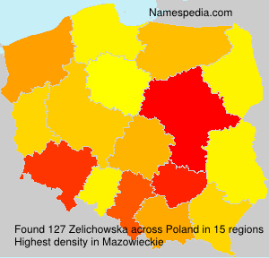 Surname Zelichowska in Poland Surname Zelichowska in Poland