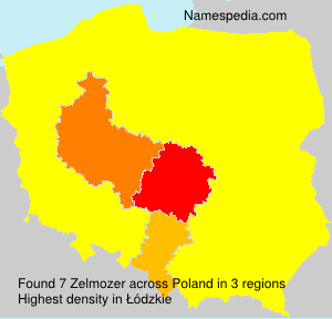 Surname Zelmozer in Poland Surname Zelmozer in Poland