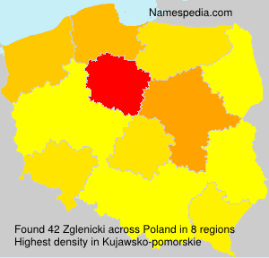 Surname Zglenicki in Poland Surname Zglenicki in Poland