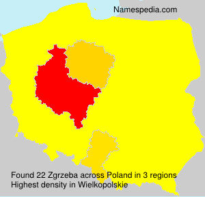 Surname Zgrzeba in Poland Surname Zgrzeba in Poland
