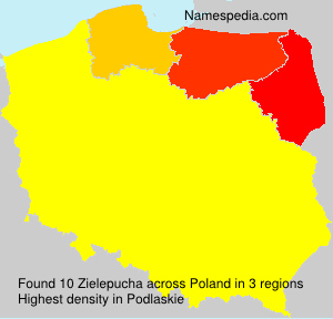 Surname Zielepucha in Poland Surname Zielepucha in Poland