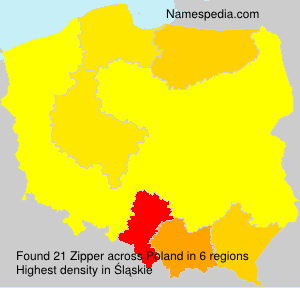Surname Zipper in Poland Surname Zipper in Poland