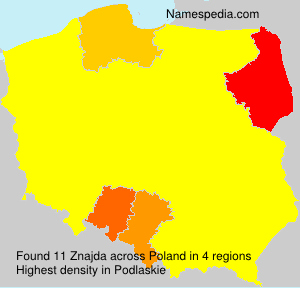 Surname Znajda in Poland Surname Znajda in Poland