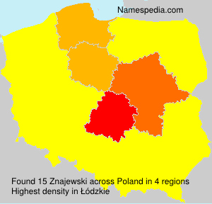 Surname Znajewski in Poland Surname Znajewski in Poland